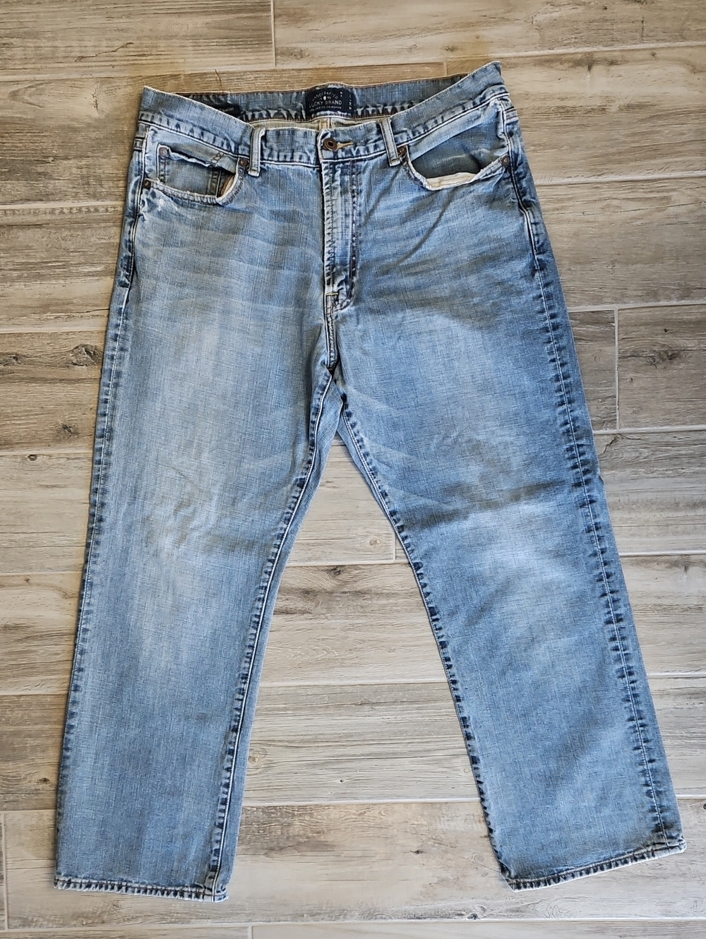 Lucky Brand Light Blue Relaxed Fit Jeans